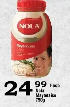 Oxford Freshmarket Nola Mayonnaise 750g offer