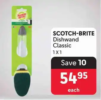 Makro SCOTCH-BRITE Dishwand Classic 1X1 offer