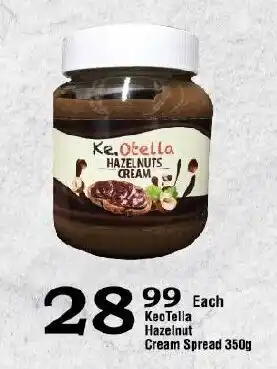 Oxford Freshmarket KeoTella Hazelnut Cream Spread 350g offer