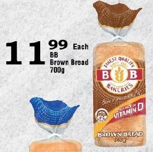 BB Brown Bread 700g
