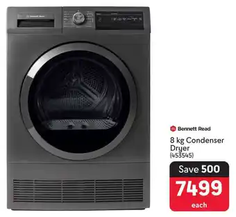 Makro BR Bennett Read 8 kg Condenser Dryer offer