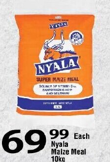 Oxford Freshmarket Nyala Maize Meal 10kg offer