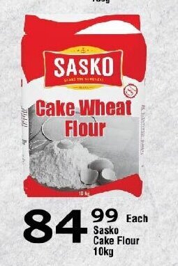Oxford Freshmarket Sasko Cake Flour 10kg offer