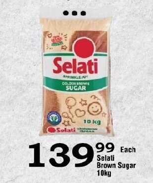 Oxford Freshmarket Selati Brown Sugar 10kg offer