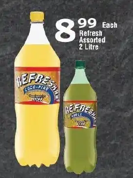 Refresh Assorted 2 Litre