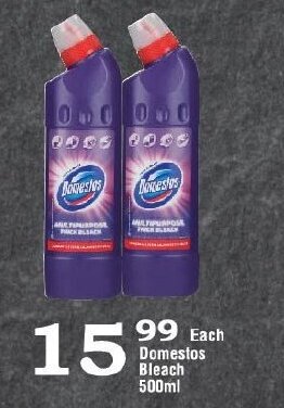 Oxford Freshmarket Domestos Bleach 500ml offer