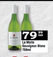 Oxford Freshmarket La Motte Sauvignon Blanc 750ml offer