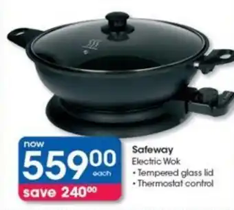 Clicks Safeway Electric Wok offer