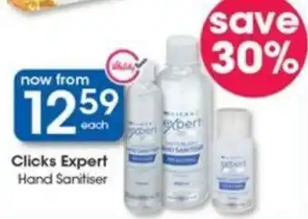 Clicks Expert Hand Sanitiser