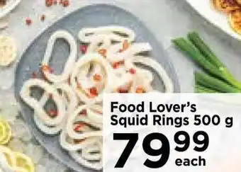 Food Lover's Market Food Lover's Squid Rings 500 g offer