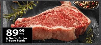 Oxford Freshmarket A Grade Junior T-Bone Steak offer