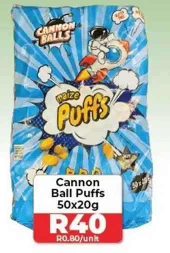 1UP Cannon Ball Puffs 50x20g offer