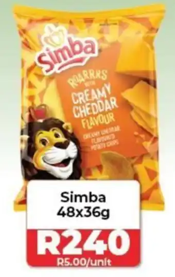 1UP Simba 48x36g offer