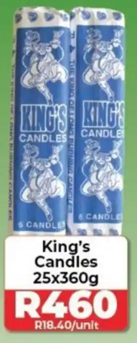 King's Candles 25x360g