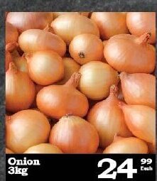 Oxford Freshmarket Onion 3kg offer
