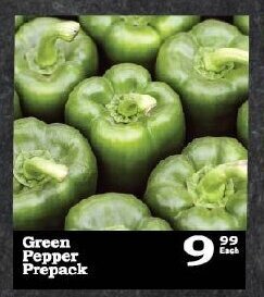 Oxford Freshmarket Green Pepper Prepack offer