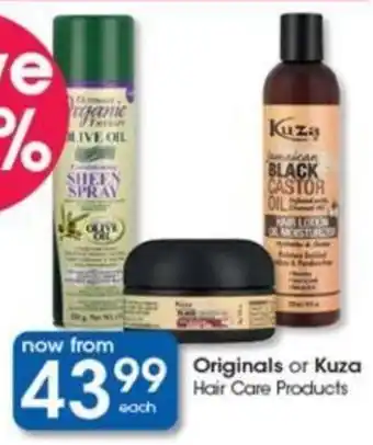 Clicks Originals or Kuza Hair Care Products offer