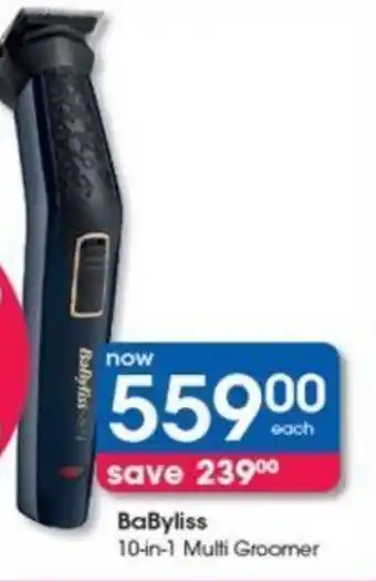 Clicks BaByliss 10-in-1 Multi Groomer offer