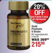 Dis-Chem Dis-Chem Gold Probiotic 9 Strain 60 Vegecapsules offer