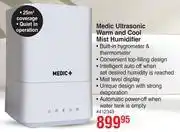 Dis-Chem Medic+ Ultrasonic Warm & Cool Mist Humidifier offer