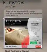 Dis-Chem Elektra Plush Fur Electric Blanket Single offer