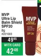 Dis-Chem MVP Ultra Lip Balm Shield SPF20-8g offer