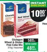 Dis-Chem Glutagon Wheat & Gluten Free Cake Mix Assorted-375g Each offer