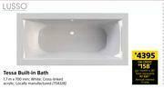 Builders Warehouse Lusso Tessa Built In Bath-1.7m x 700mm offer