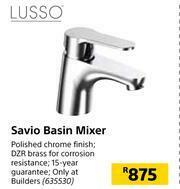 Builders Warehouse Lusso Savio Basin Mixer offer