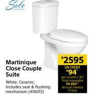 Builders Warehouse Solo Martinique Close Couple Suite offer