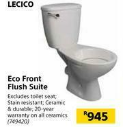 Builders Warehouse Lecico Eco Front Flush Suite offer