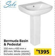 Builders Warehouse Solo Bermuda Basin & Pedestal offer