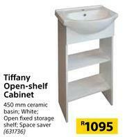 Tiffany Open-Shelf Cabinet