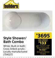 Builders Warehouse Builders Style Shower/Bath Combo offer