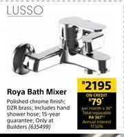 Builders Warehouse Lusso Roya Bath Mixer offer