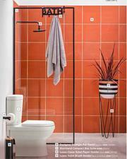 Builders Warehouse Aquador Shower Screen (Black)-900mm x 2m offer