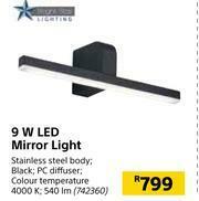 Builders Warehouse Bright Star 9W LED Mirror Light offer