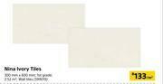 Builders Warehouse Nina Ivory Tiles 300mm x 600mm-Per Sqm offer