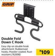 Builders Warehouse Grip Double Fold Down C Hook offer