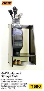 Builders Warehouse Grip Golf Equipment Storage Rack offer