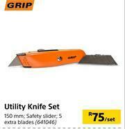 Builders Warehouse Grip Utility Knife Set-Per Set offer