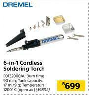 Builders Warehouse Dremel 6-In-1 Cordless Soldering Torch F0132000JA offer