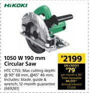 Builders Warehouse Hikoki 1050W 190mm Angle Grinder offer