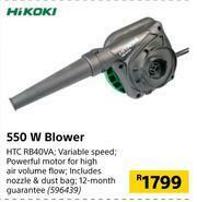 Builders Warehouse Hikoki 550W Blower offer