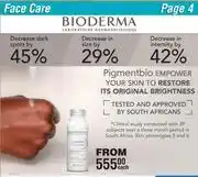 Dis-Chem Bioderma Skin Care Products-Each offer