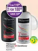 Dis-Chem Tresemme Shampoo Or Conditioner Assorted-750ml/900ml offer