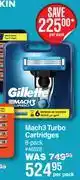 Dis-Chem Gillette Mach3 Turbo Cartridges 8 Pack-Per Pack offer