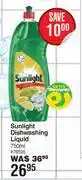 Dis-Chem Sunlight Dishwashing Liquid-750ml offer