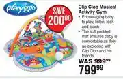 Dis-Chem Playgro Clip Clop Musical Activity Gym offer