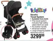 Dis-Chem Baby Things Navaho Travel System offer